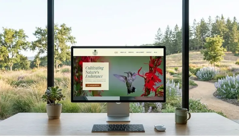 Sempervirens Gardening — Brand Identity & Website Redesign