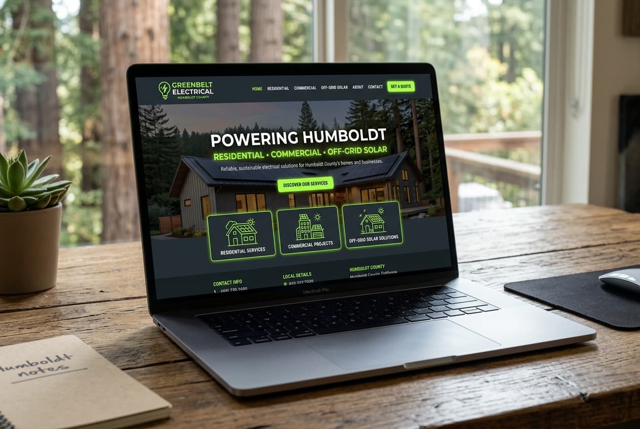 Greenbelt Electrical — High-Performance Digital Presence & Service Flow